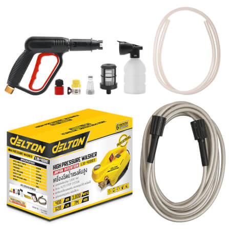 เครื่องฉีดน้ำแรงดันสูง DELTON รุ่น L10-400BT 400 บาร์ 3800 วัตต์_7